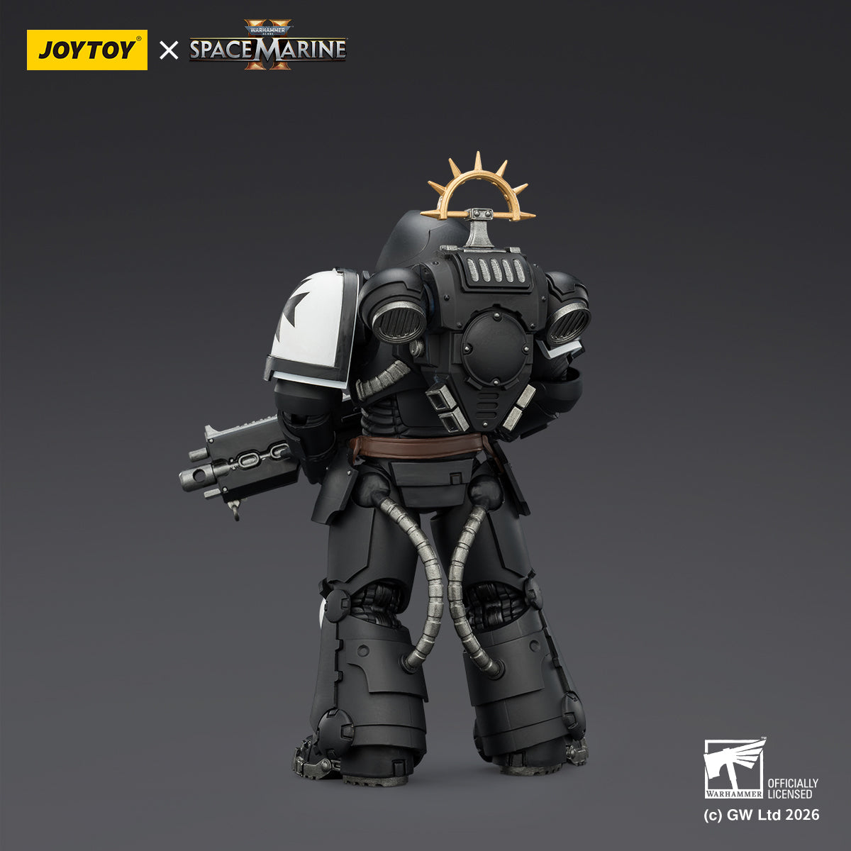HiPlay JOYTOY 1/18 ウォーハンマー40,000（ゲーム版）ヘヴィ・インターセッサー  ヘヴィ・ボルトライフル＆ボルトピストル装備 可動フィギュア 塗装済み 完成品
