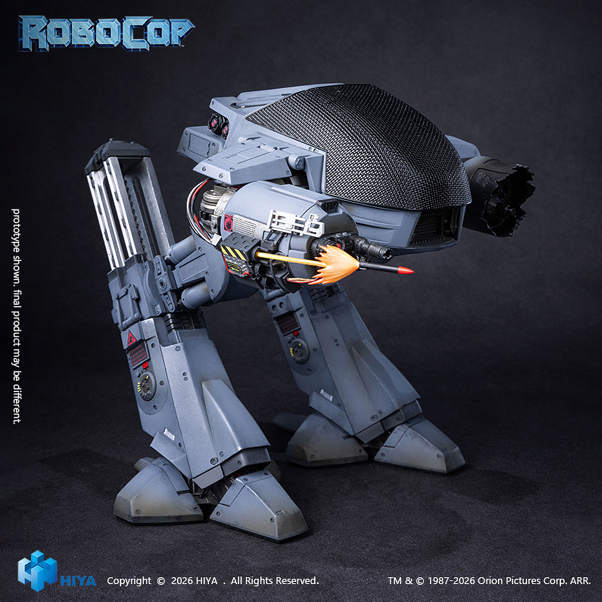 HiPlay HIYATOYS 1/12 ロボコップ ED-209 ESR0303 可動フィギュア 塗装済み 完成品
