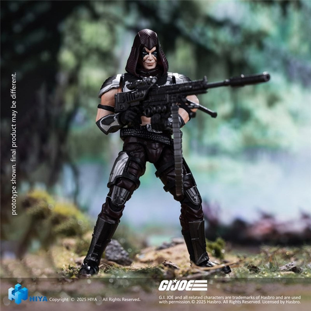 HIYA  1/18 G.I.JOE特殊部隊 扎坦 偽装大師版 EMG0298 アクションフィギュア 塗装済み 完成品