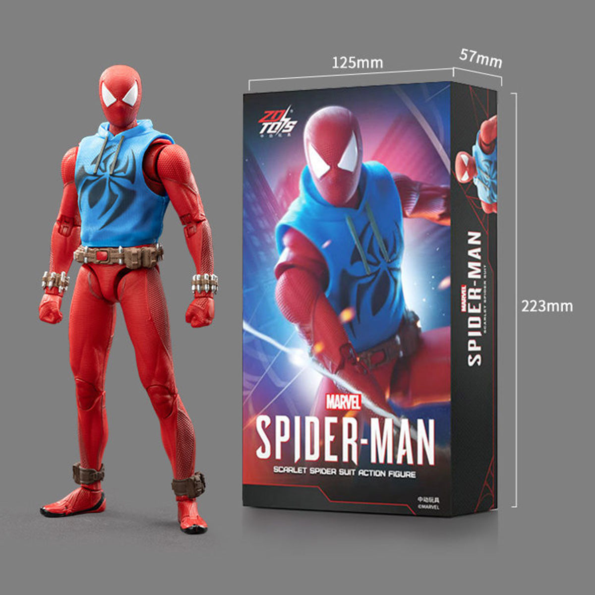 ZDTOYS 1/10 スパイダーマン 1950