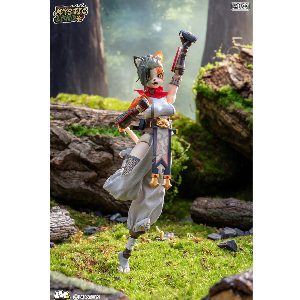 HiPlay LADoTOYS 1/12 冒険小隊 三毛猫娘 トニア 忍者Ver. ERA-006 可動フィギュア 塗装済み 完成品 美少女