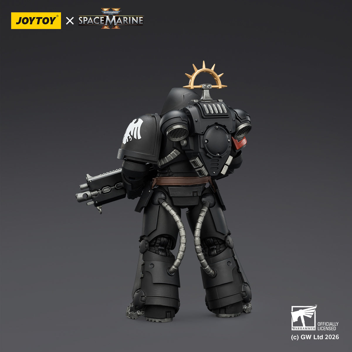 HiPlay JOYTOY 1/18 ウォーハンマー40,000（ゲーム版）ヘヴィ・インターセッサー  ヘヴィ・ボルトライフル＆ボルトピストル装備 可動フィギュア 塗装済み 完成品