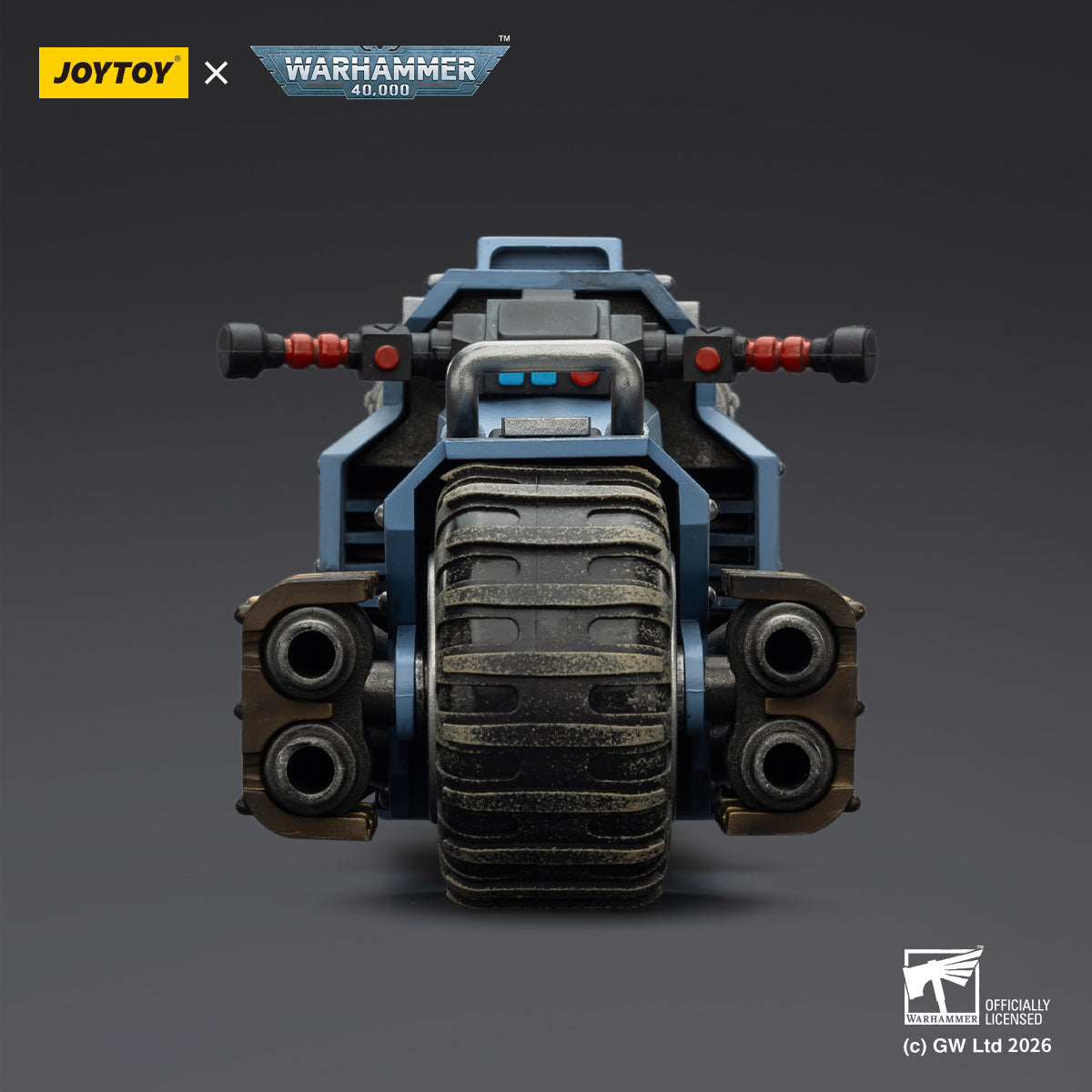 HiPlay JOYTOY 1/18 アウトライダー・バイク ツイン・ボルトライフル装備 可動フィギュア 塗装済み 完成品