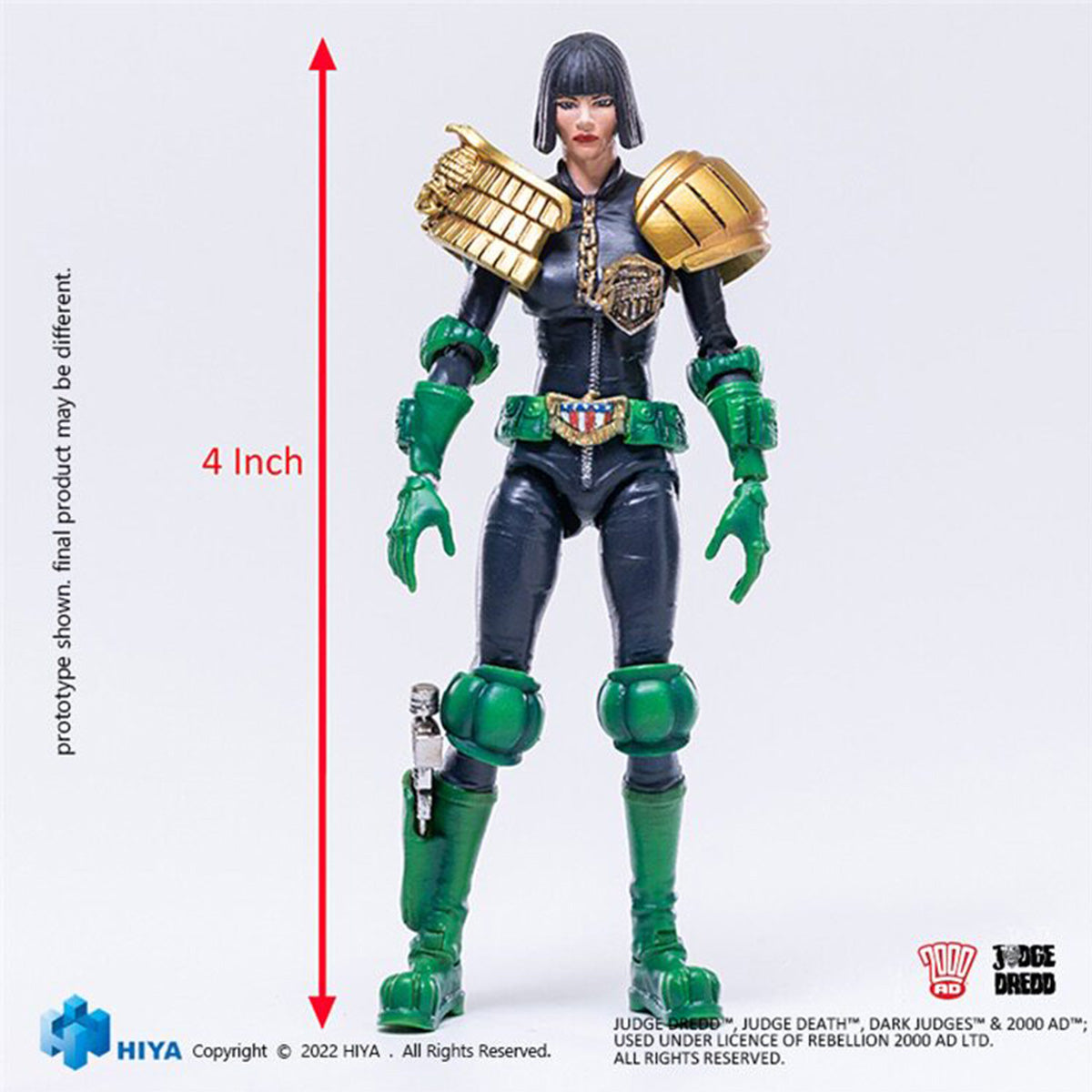 HIYA 1/18 ジャッジ・ドレッド ジャッジ・ハーシー EMJ0114 キャラクター