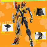 HiPlay 摩動核 MOTOR NUCLEAR 白起 ハクキ MNP-XH01 色分け済みプラモデル 組み立てキット