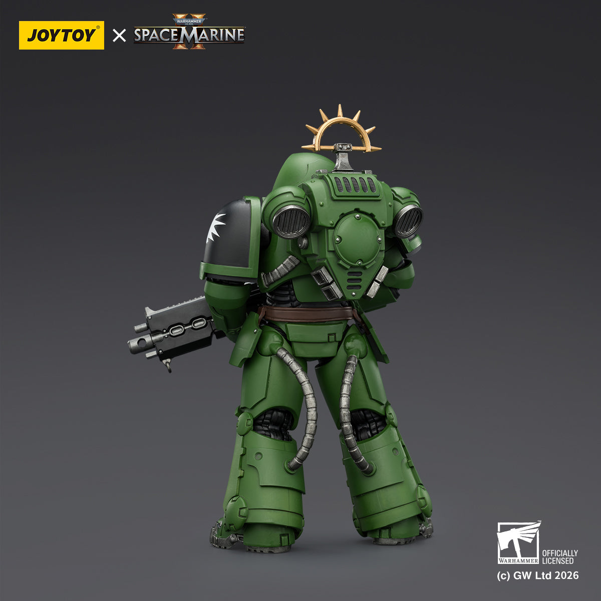 HiPlay JOYTOY 1/18 ウォーハンマー40,000（ゲーム版）ヘヴィ・インターセッサー  ヘヴィ・ボルトライフル＆ボルトピストル装備 可動フィギュア 塗装済み 完成品