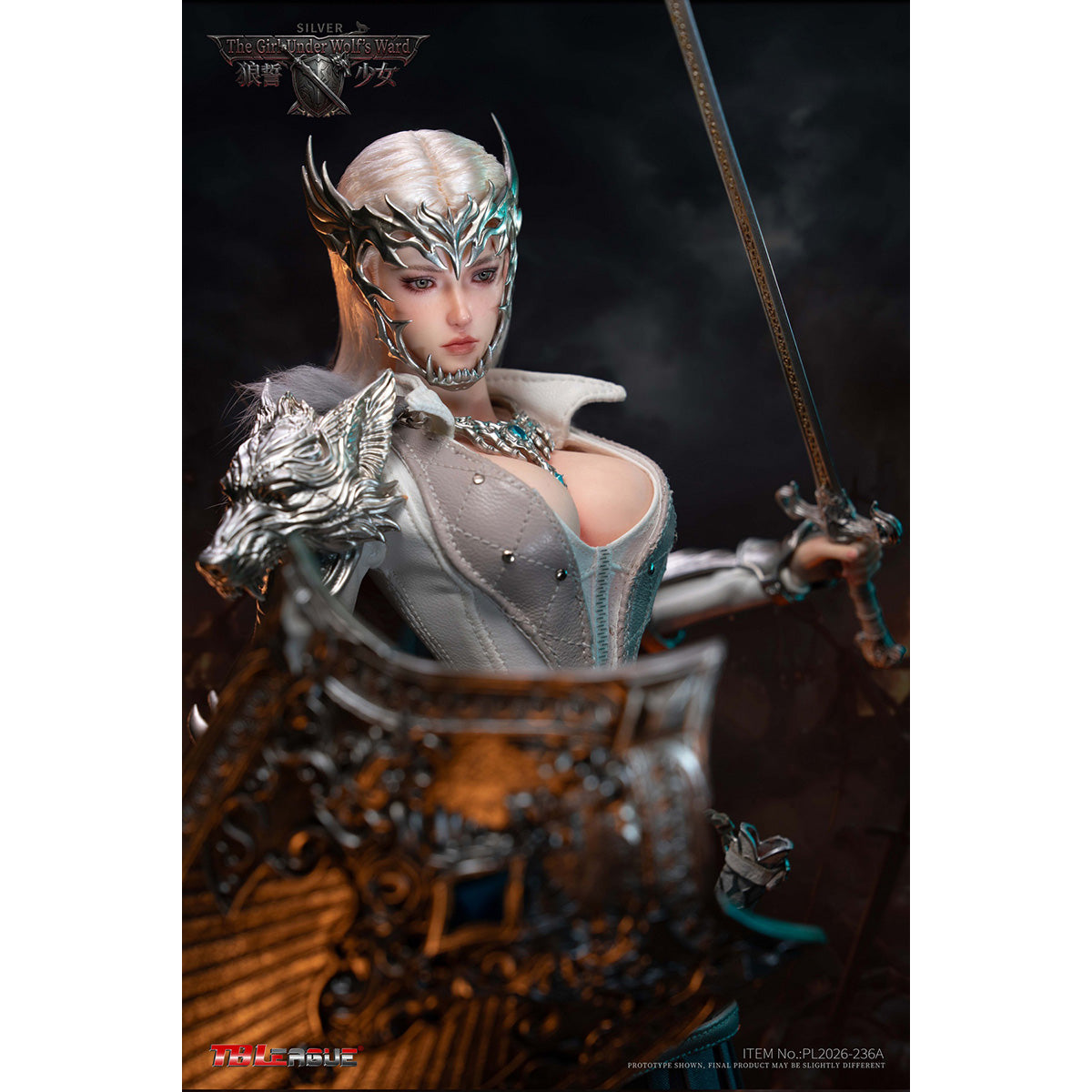HiPlay TBLeague 1/6 ザ・ガール・アンダー・ウルフズ・ウォード 可動フィギュア 塗装済み 完成品 アクションフィギュア