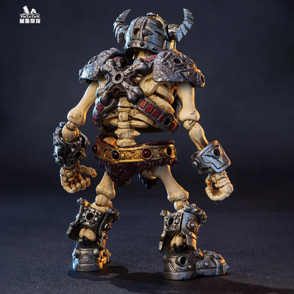幽兎モデル 1/12 骸骨狂戦士 YTSS-004 可動フィギュア 塗装済み 完成品