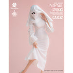 HiPlay Worldbox 1/6 ゆるふわ ゴースト マーメイド ワンピース 靴なし CA032 女性 フィギュア用 服 洋服 セット
