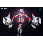 HiPlay 核金重構 (Nuclear Gold Reconstruction) 「紫微星·白」白蛇機娘 初回 1/12 スケール 色分け済み プラモデル 組み立てキット　美少女