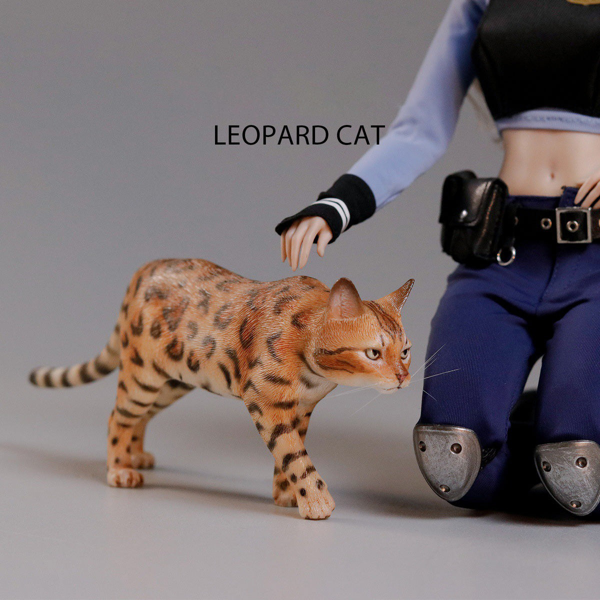 HiPlay 小爪手作 x Double one 1/6 ベンガル 塗装済み完成品フィギュア 動物スタチュー