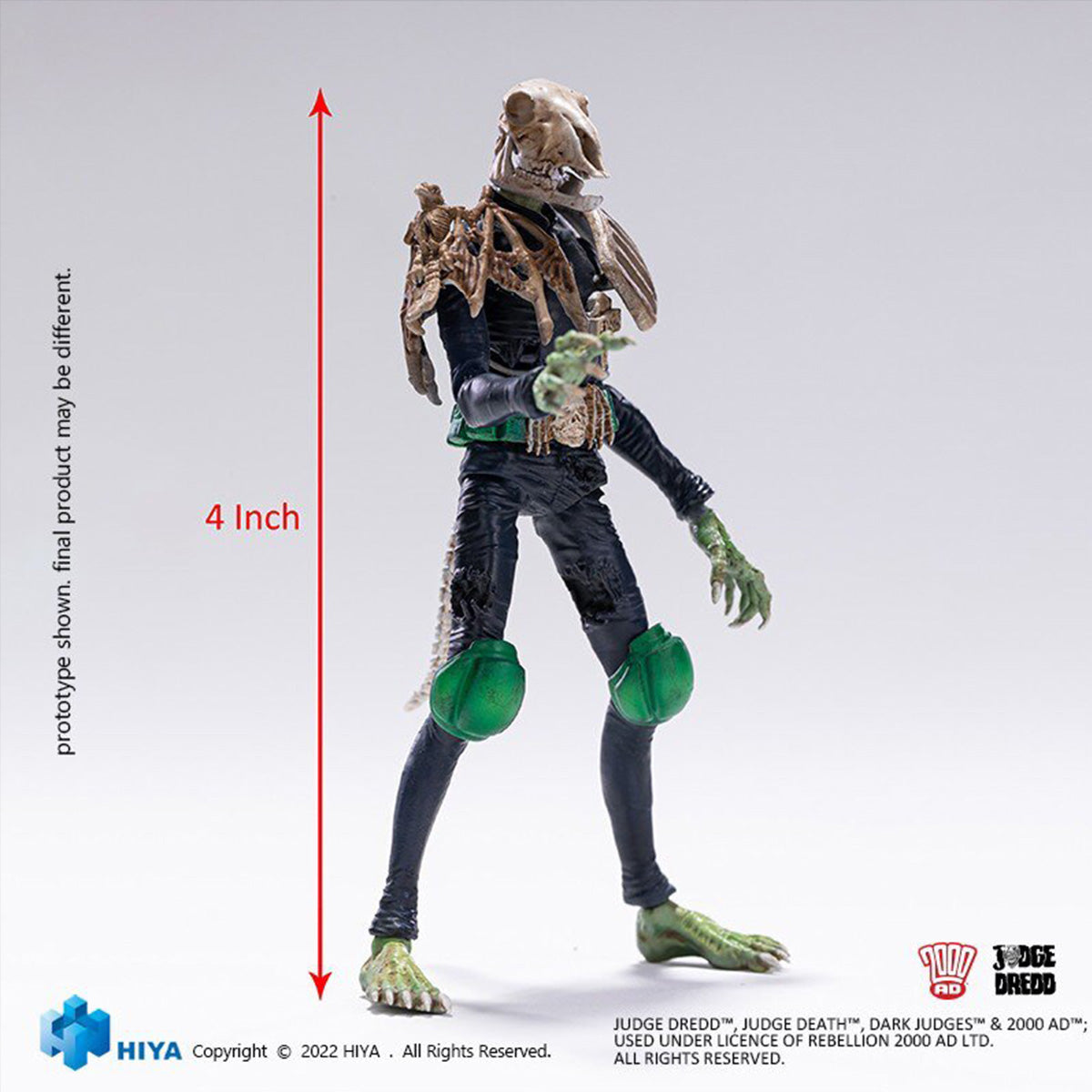 HIYA 1/18 ジャッジ・ドレッド キャラクター