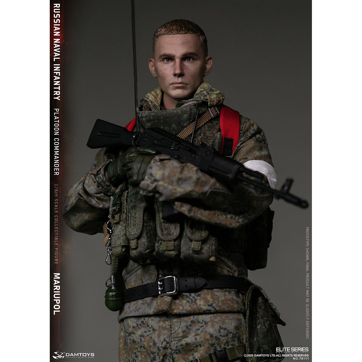 DAMTOYS 1/6 ロシア連邦海軍歩兵 指揮官 マリウポリ NO.78111