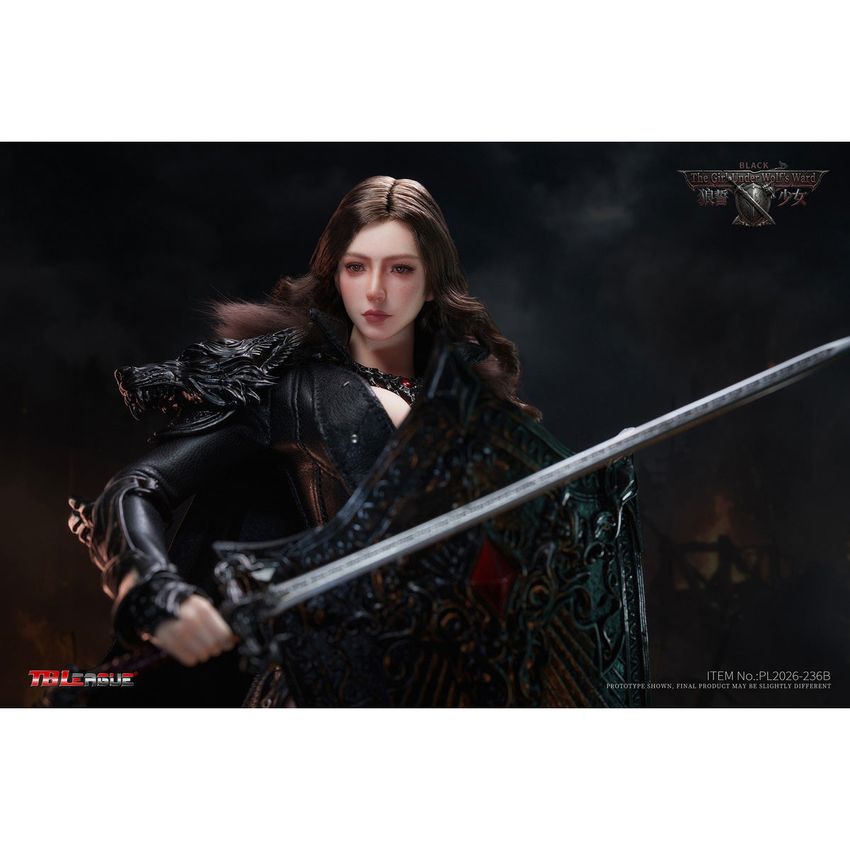 HiPlay TBLeague 1/6 ザ・ガール・アンダー・ウルフズ・ウォード 可動フィギュア 塗装済み 完成品 アクションフィギュア