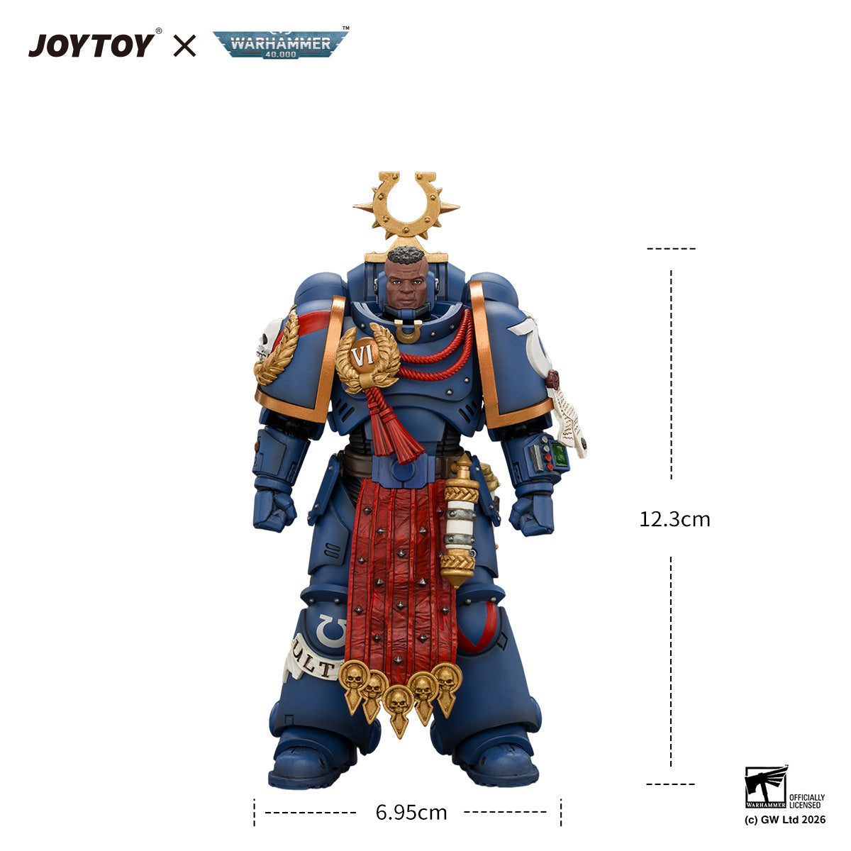 JOYTOY 1/18 ウルトラマリーン フェレン・アレアス（サンダーハンマー＆ボルトピストル装備） JT04889
