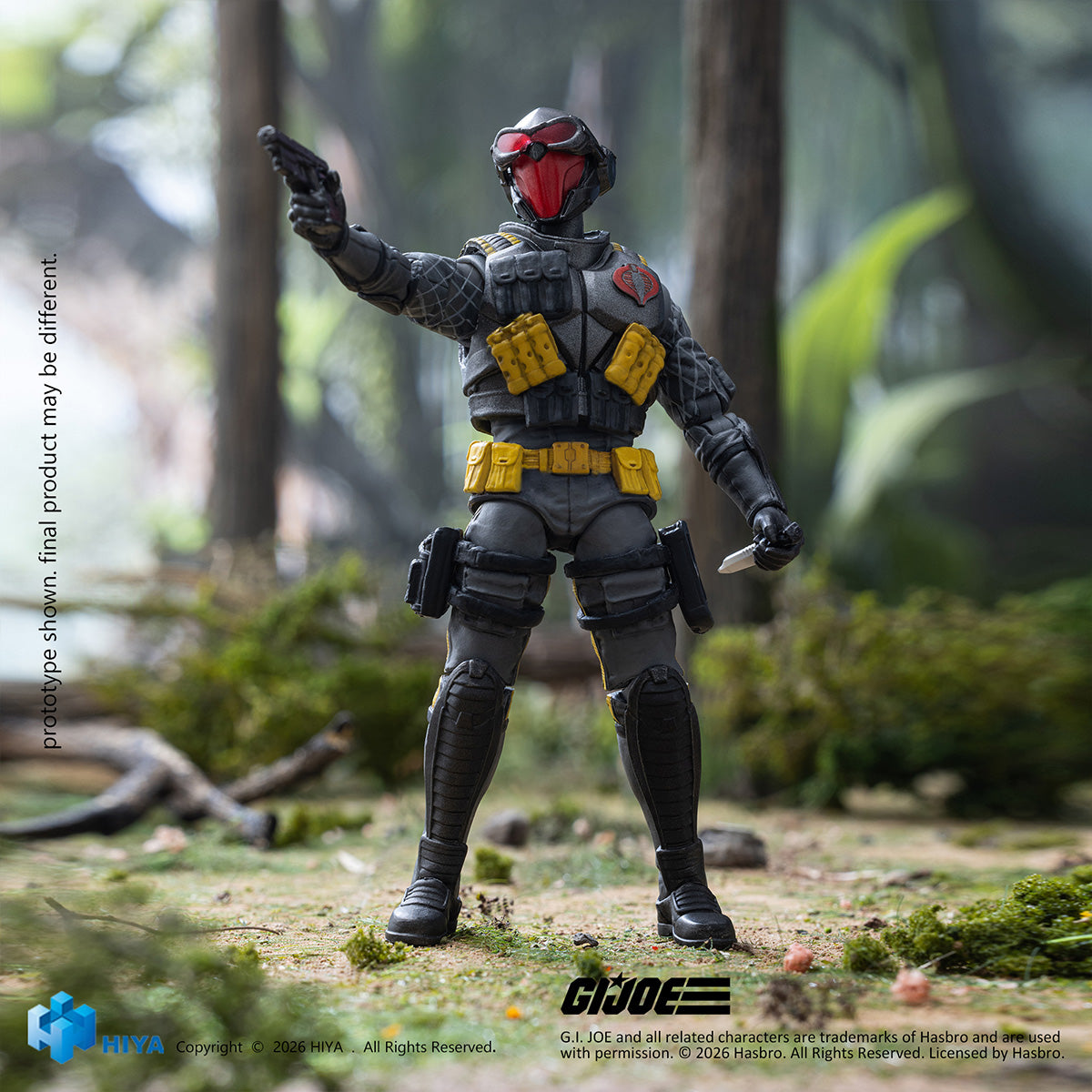 HiPlay HIYATOYS 1/18 G.I.ジョー コブラ バジリスク パイソン・パトロール Ver. EMG0459 可動フィギュア 塗装済み 完成品 アクションフィギュア