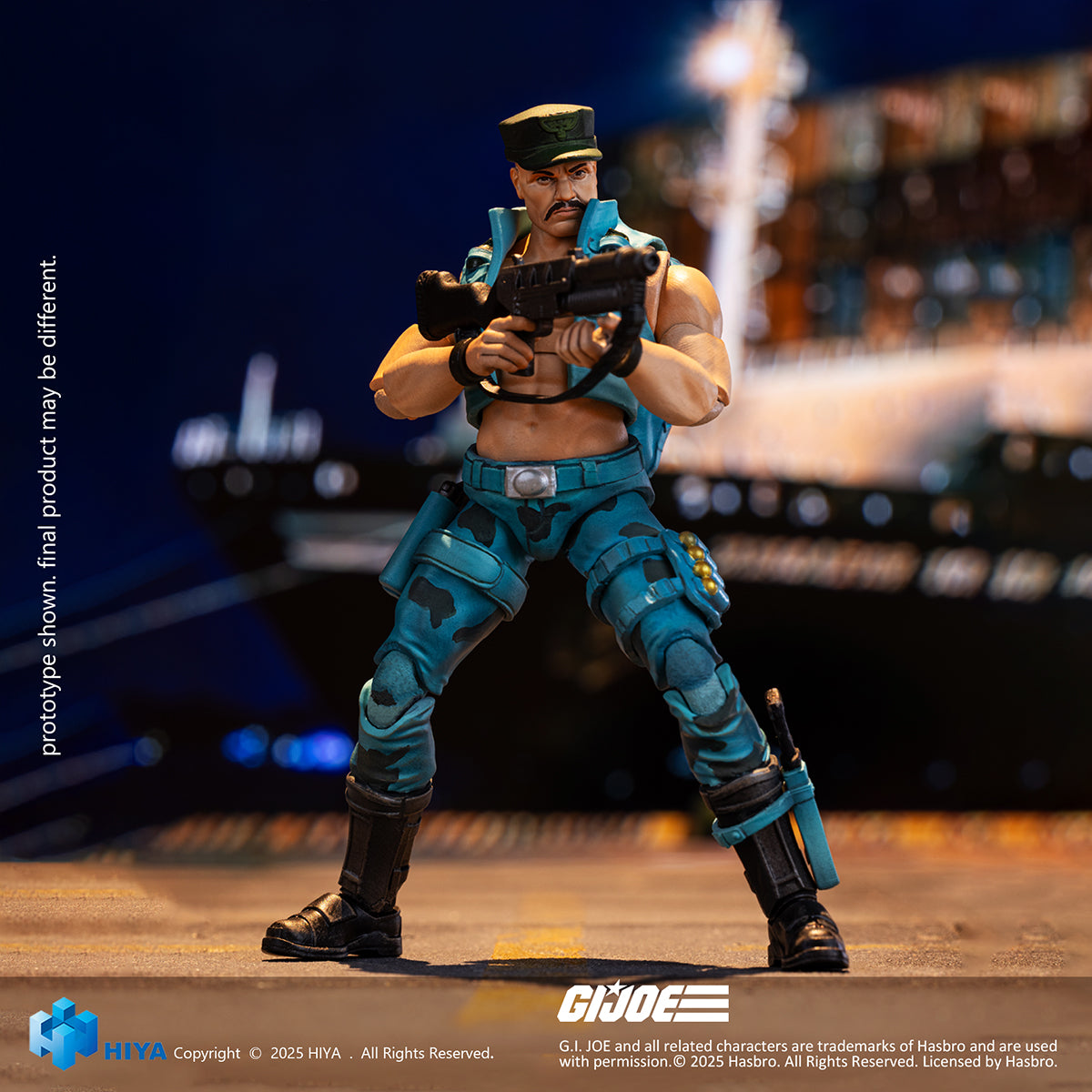 HIYA 1/18 G.I.JOE特殊部隊 広和 海兵隊版 EMG0300 アクションフィギュア 塗装済み 完成品