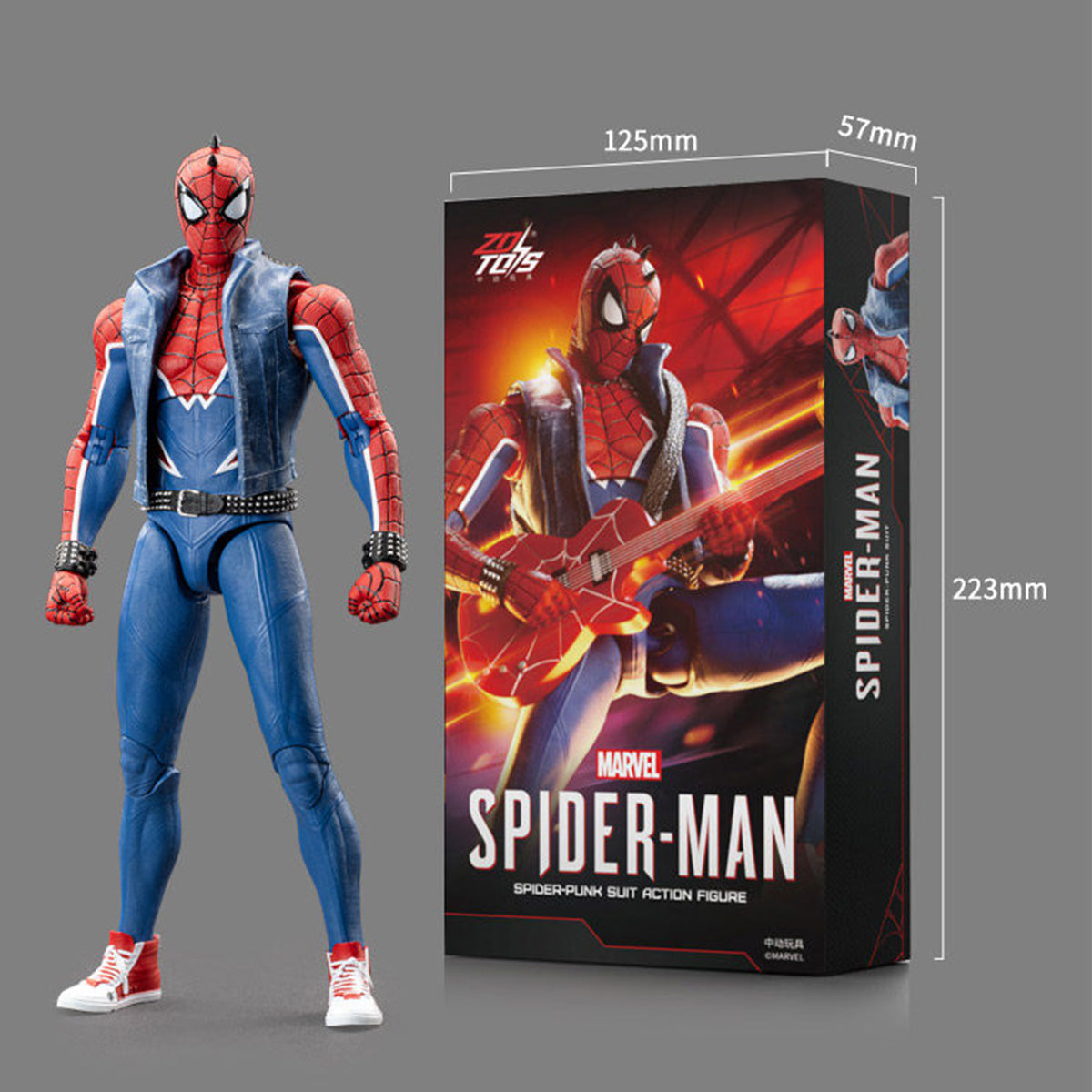 ZDTOYS 1/10 スパイダーマン 1950