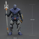 HiPlay JOYTOY TMNT 忍者タートルズ - フットソルジャーA JT00164 & フットソルジャーB JT00171 1/18 可動フィギュア 塗装済み 完成品