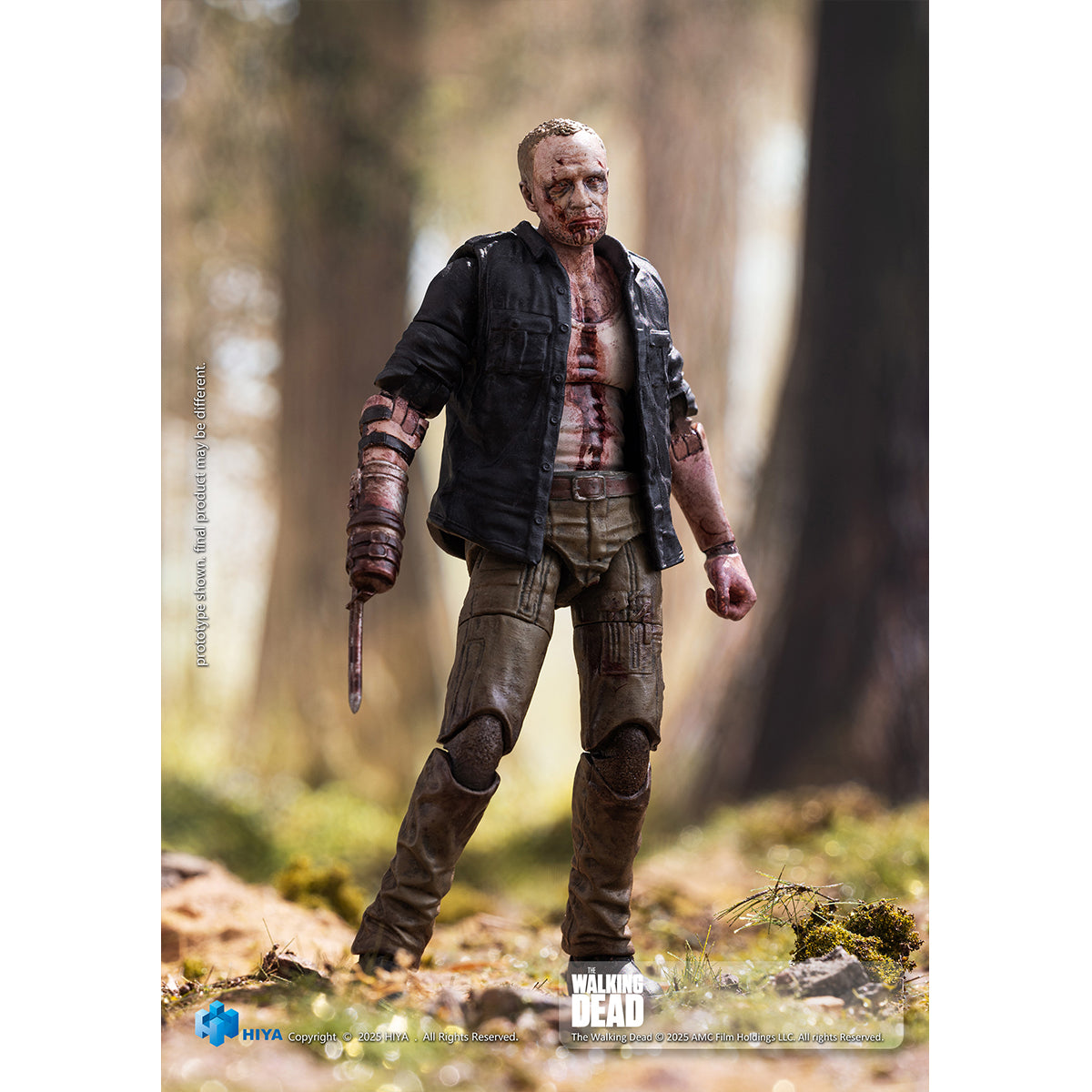 HIYA 1/18 ウォーキング・デッド モラレス ウォーカー形態 EMW0321 アクションフィギュア 塗装済み 完成品