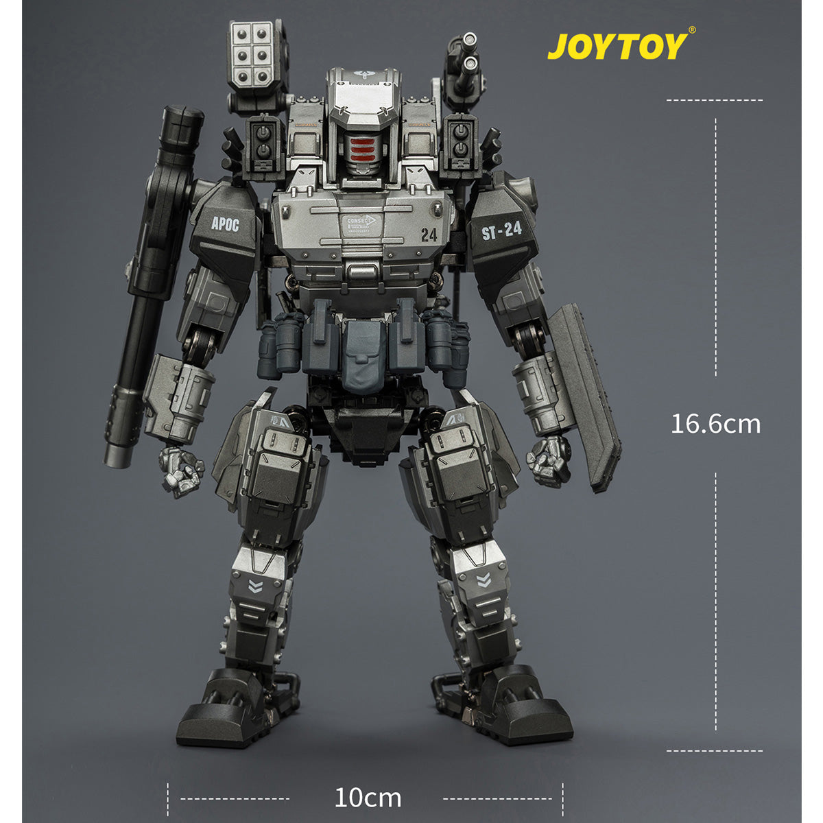 HiPlay JOYTOY 1/25 天啓シリーズ 雷神2号 突撃型メカ ＆ 鋼騎小隊 スカウト ミスト 可動フィギュア 塗装済み 完成品