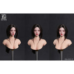 XG Toys 1/6 アジア美女 ヘッド 可動眼 ドール用 頭 塗装済み