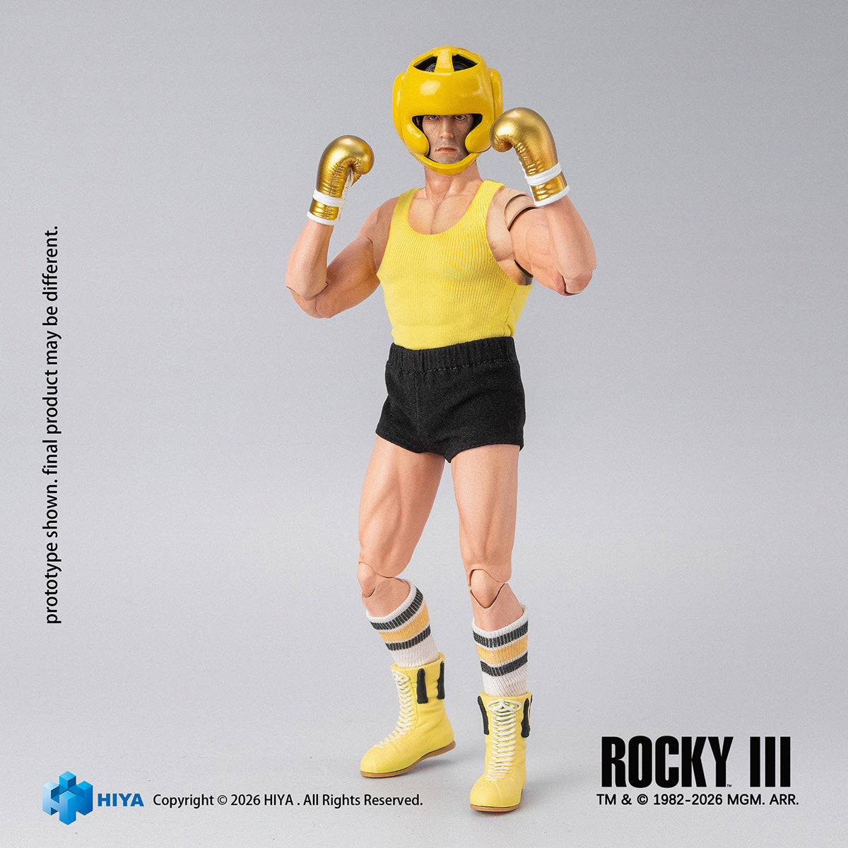 HiPlay HIYA 1/12 ロッキー・バルボア ボクサー版 ESR0215 可動フィギュア 塗装済み 完成品 アクションフィギュア