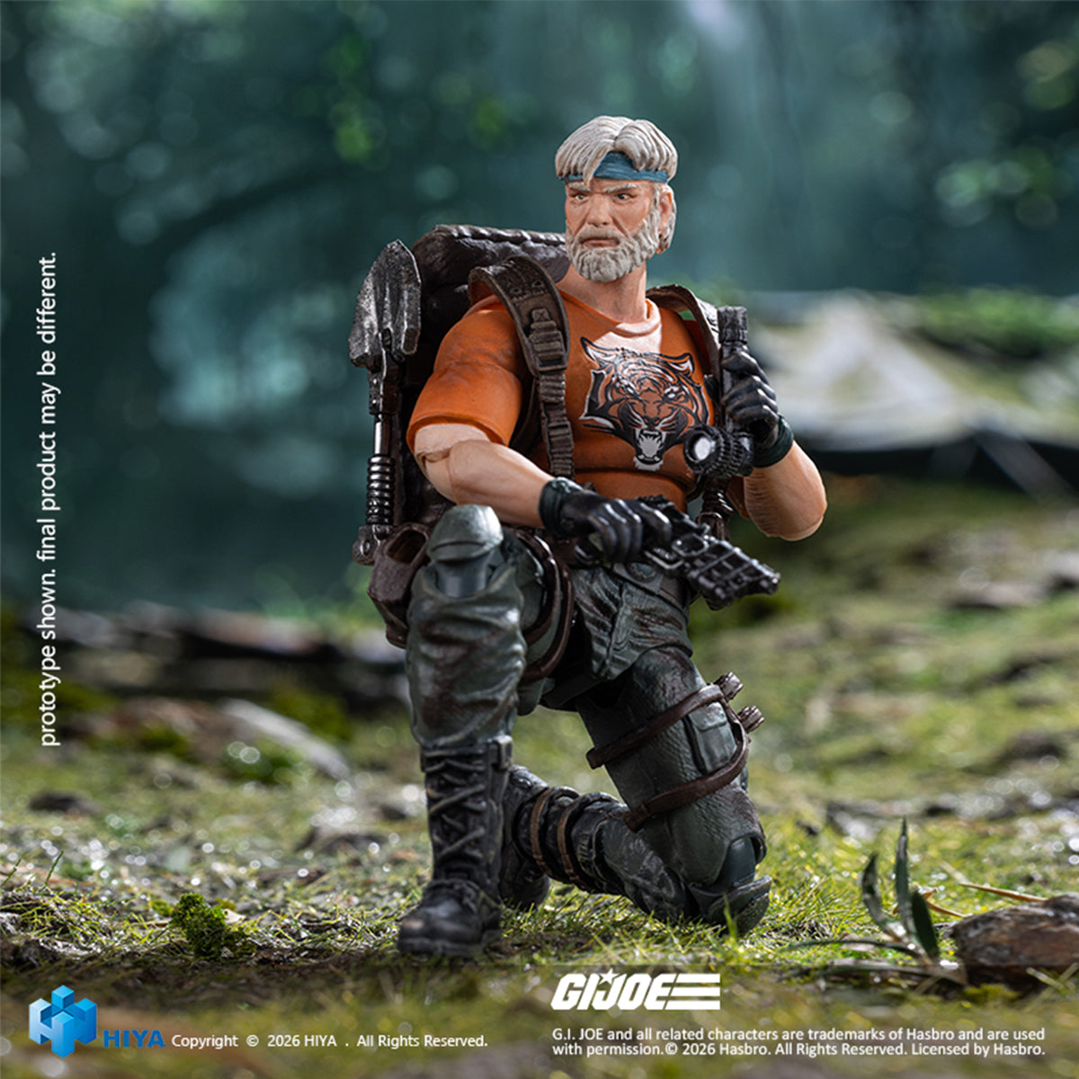 HIYA 1/18 G.I.Joe 内陸 タイガーパワー版 EMG0478 アクションフィギュア 塗装済み 完成品