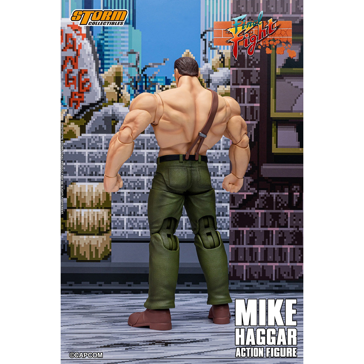 HiPlay Storm Collectibles ファイナルファイト マイク・ハガー CAFF01 アクションフィギュア 可動フィギュア 塗装済み 完成品