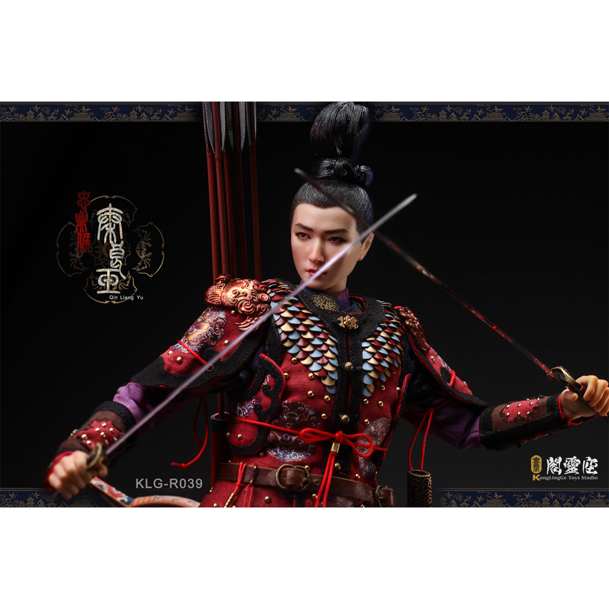 HiPlay 空霊閣 1/6  忠貞侯 秦良玉 KLG-R039 可動フィギュア 塗装済み 完成品 アクションフィギュア