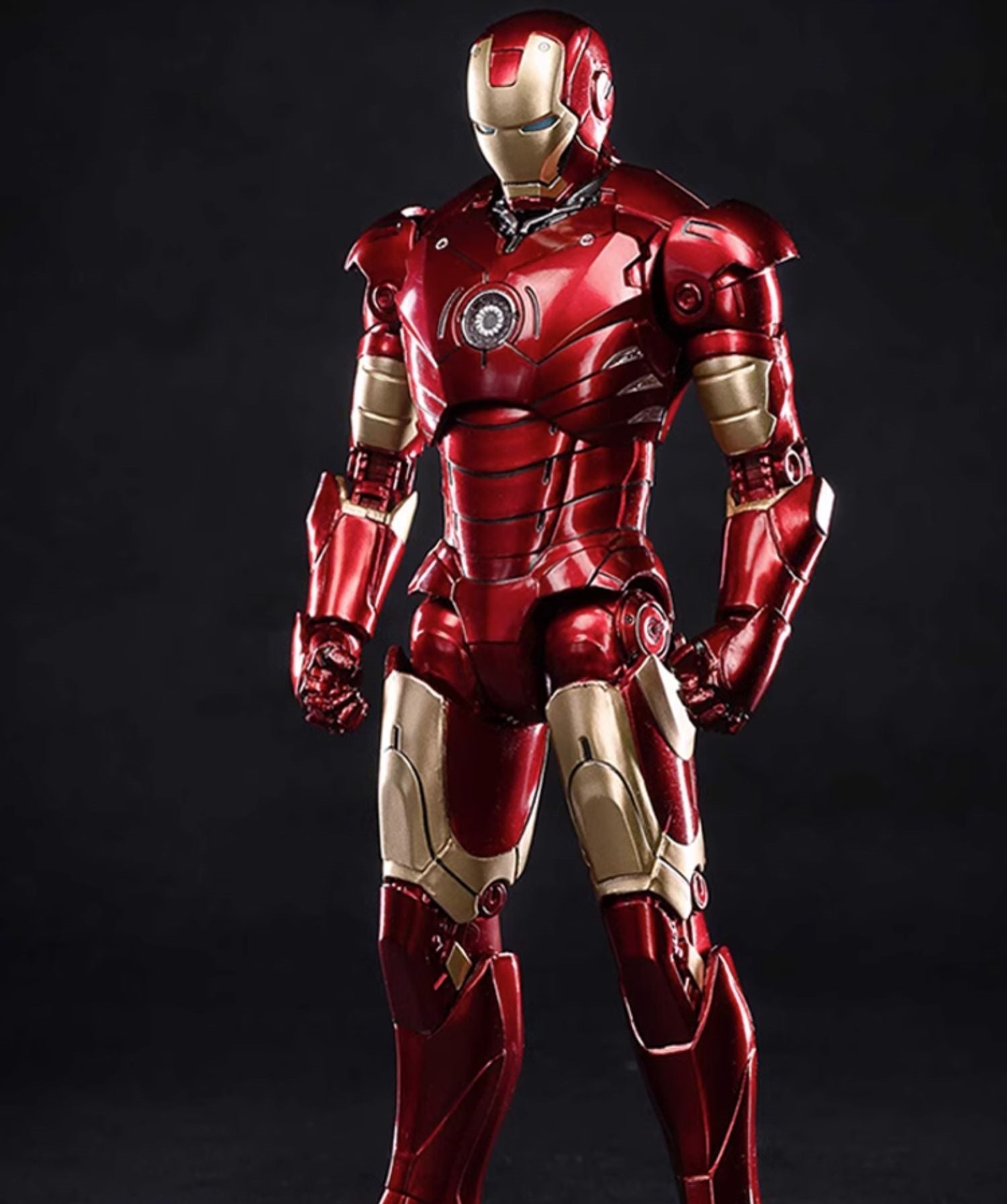 HiPlay 中動モデル 1/10 アイアンマン 可動 アクション フィギュア フルセット 非発光版