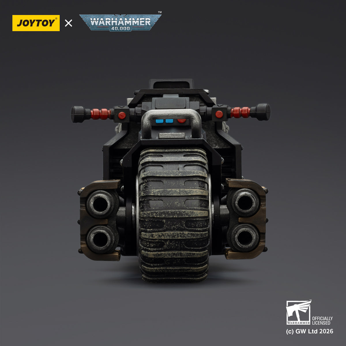 HiPlay JOYTOY 1/18 アウトライダー・バイク ツイン・ボルトライフル装備 可動フィギュア 塗装済み 完成品