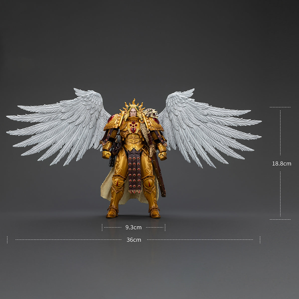 HiPlay JOYTOY Warhammer The Horus Heresy IX軍団のプライマーク、ブラッドエンジェルスのサングイニウス JT00218  1/18 可動フィギュア 塗装済み 完成品 PVC製