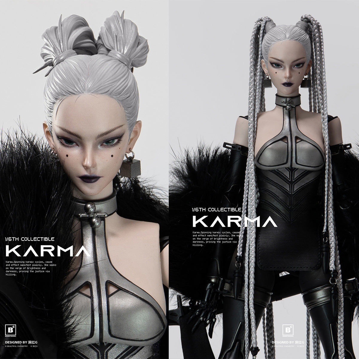 Beautiful Chemistry x GU JUNYI 1/6 Night Falls Alba Series Karma BC202518 美少女