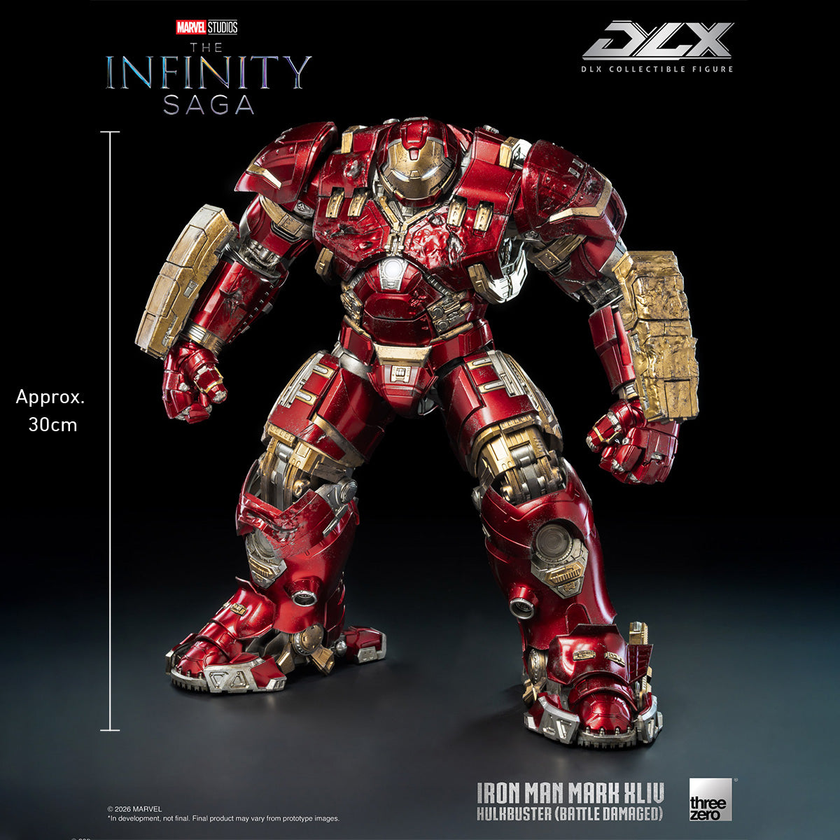 Threezero DLX アイアンマン・マーク44 ハルクバスター（バトルダメージ版） 3Z09190C0