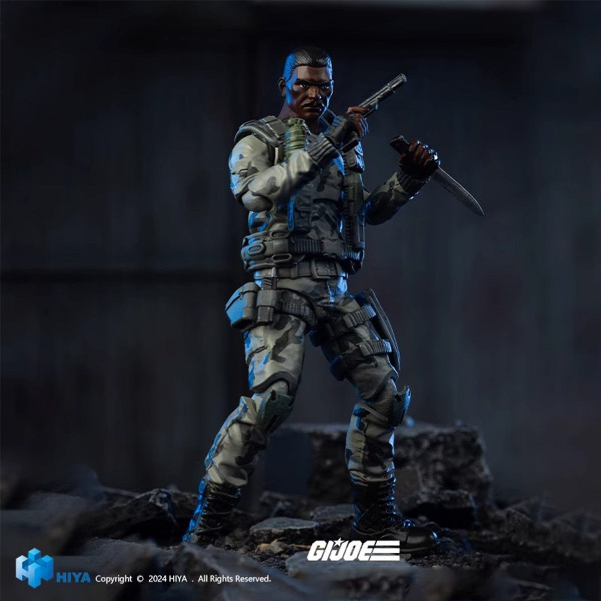 HiPlay HIYA 1/18  特殊部隊 潜行者 EMG0360 可動 アクション フィギュア アクセサリー フルセット