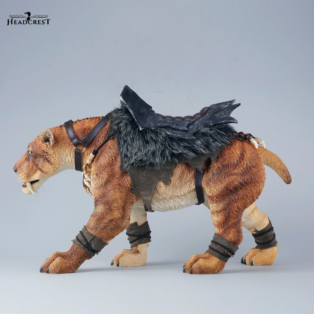 HiPlay HEADCREST 遠古の剣歯虎 H2603 塗装済み完成品フィギュア 動物スタチュー
