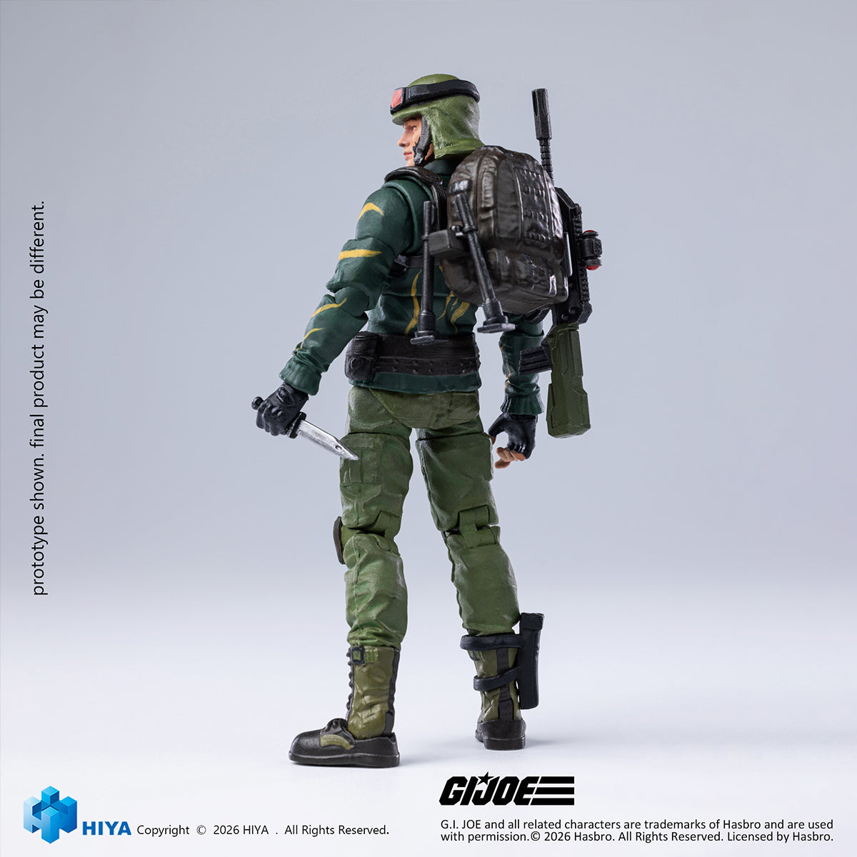 HiPlay HIYATOYS 1/18 G.I.JOE特殊部隊 ダスティ タイガーパワー版 EMG0465 可動フィギュア 塗装済み 完成品 アクションフィギュア