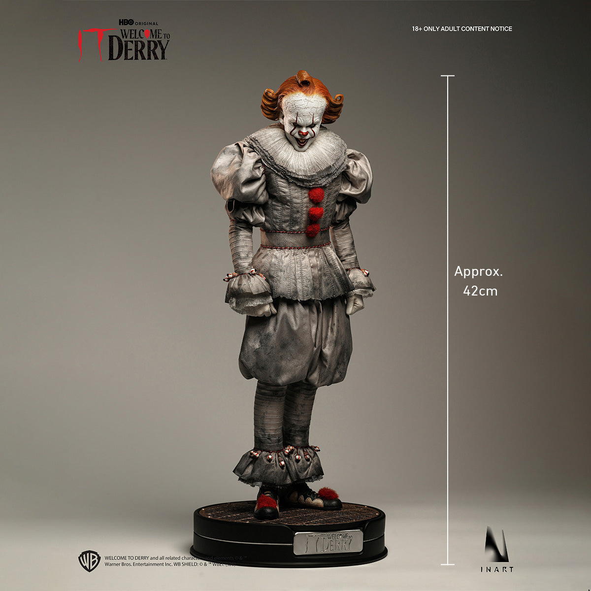 INART 1/6 『IT／イット Welcome to Derry』シーズン1 ペニーワイズ アクションフィギュア Ag A039 キャラクター