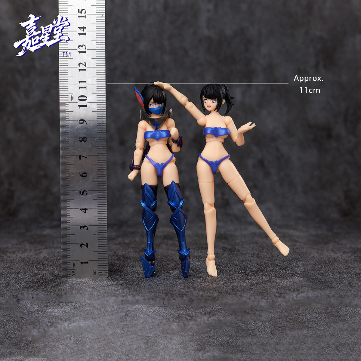 嘉星堂 黯の繁星花 デヴォイカ 可動フィギュア 塗装済み 完成品