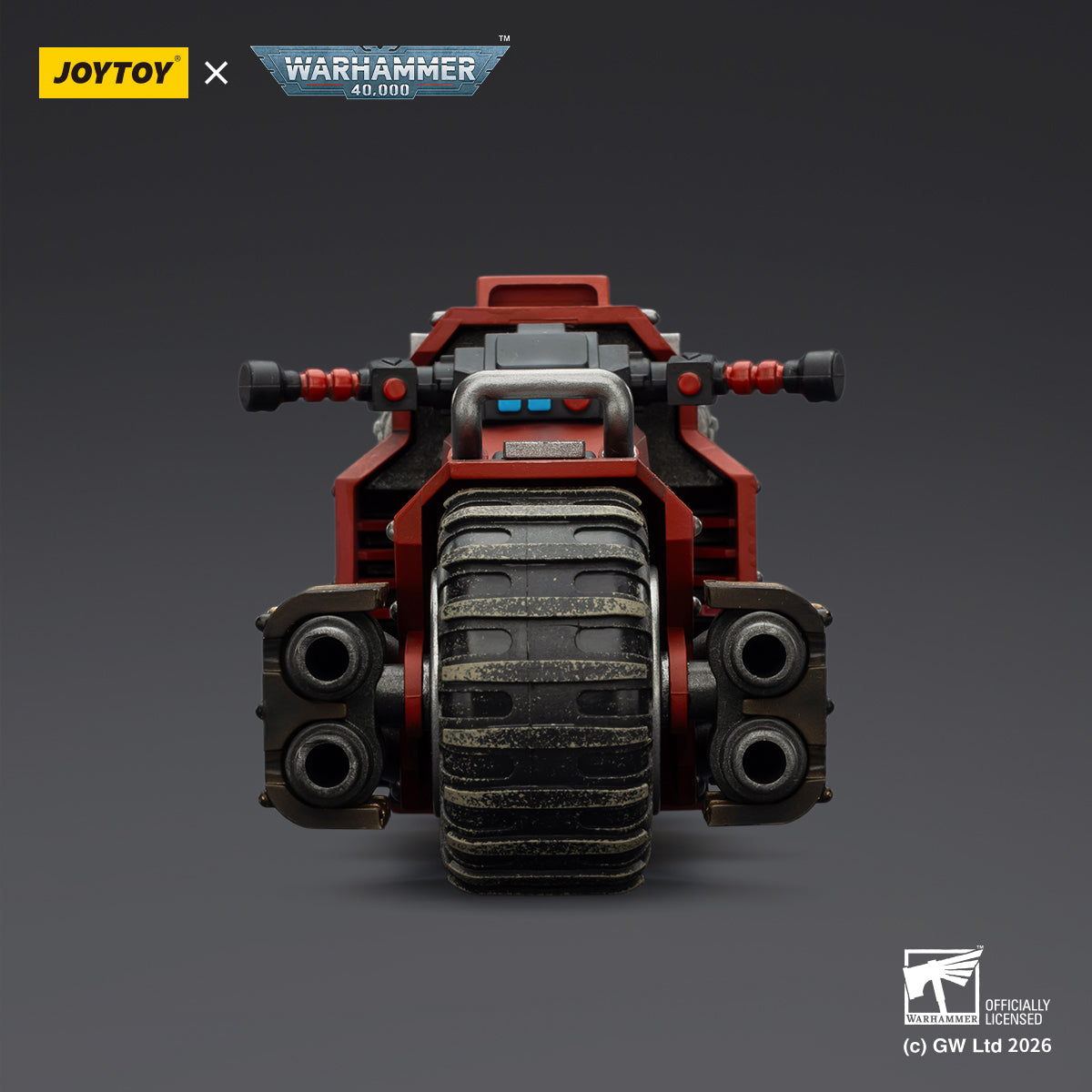 HiPlay JOYTOY 1/18 アウトライダー・バイク ツイン・ボルトライフル装備 可動フィギュア 塗装済み 完成品
