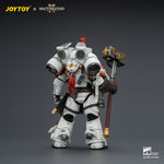 JOYTOY 1/18 ゲーム版 ホワイトスカー アサルト・インターセッサー・チャンピオン サンダーハンマーとボルトピストル装備 JT04407 可動フィギュア 塗装済み 完成品