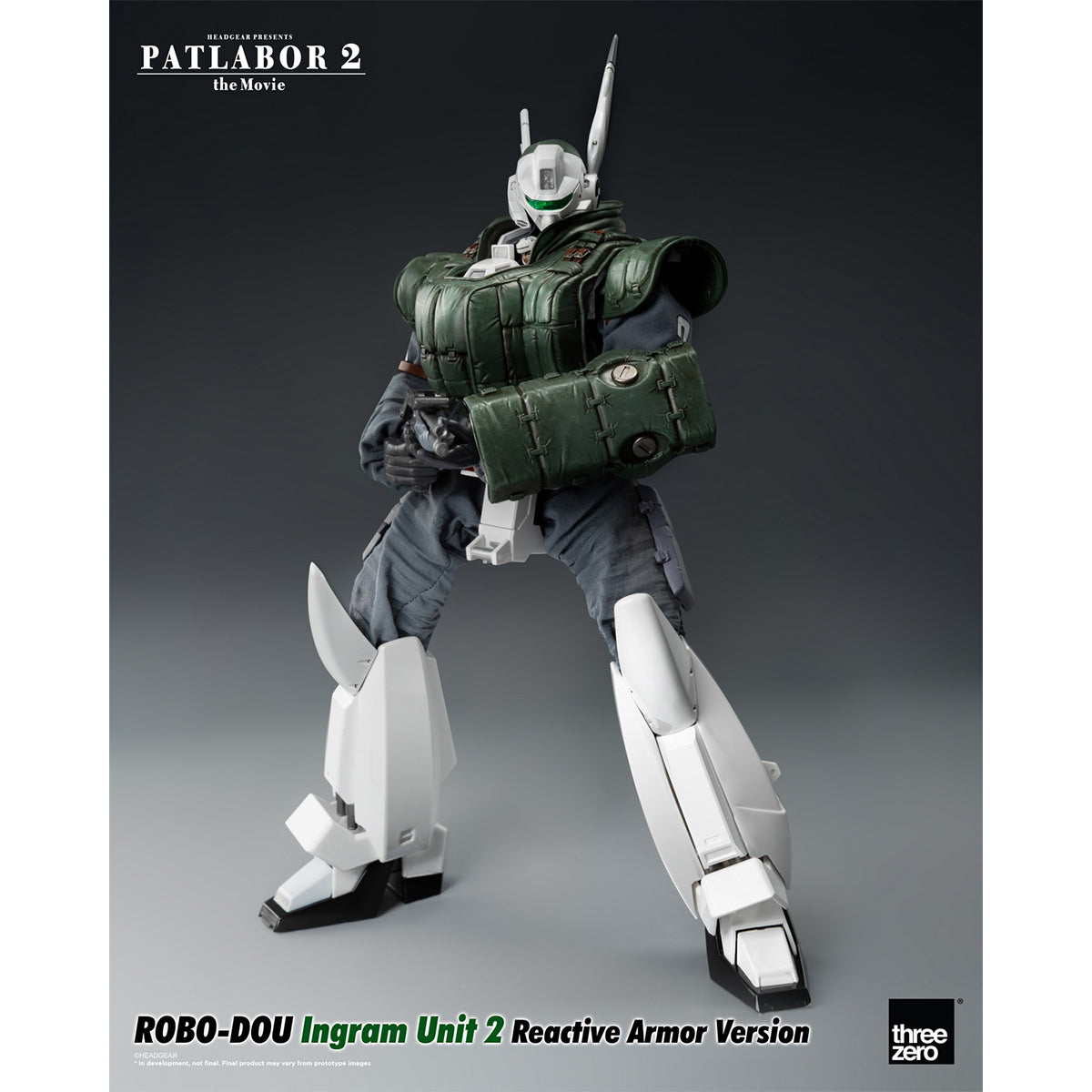 HiPlay Threezero 1/35 イングラム 反応装甲 1号機 & 2号機 & 3号機 可動 アクション フィギュア アクセサリー フルセット