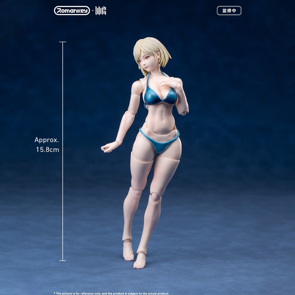Romankey 1/12 女性 素体 関節素体 ミア 限定塗装版 UMS004 可動フィギュア 塗装済み 完成品 ボディ