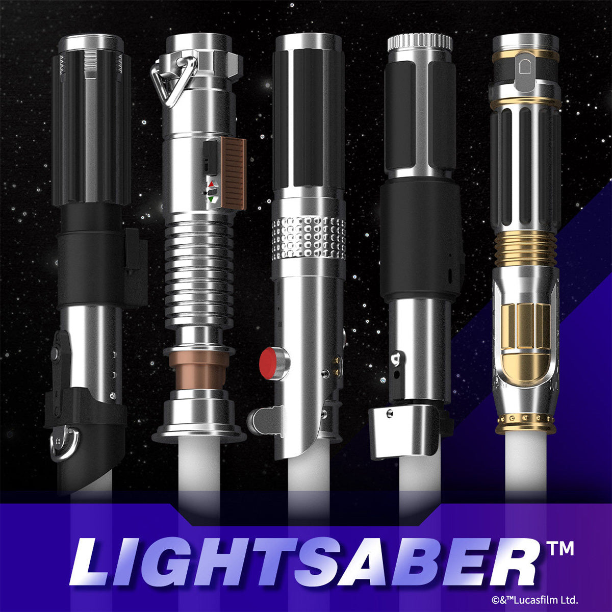 HiPlay 中動モデル スター・ウォーズ ライトセーバー 塗装済み 完成品