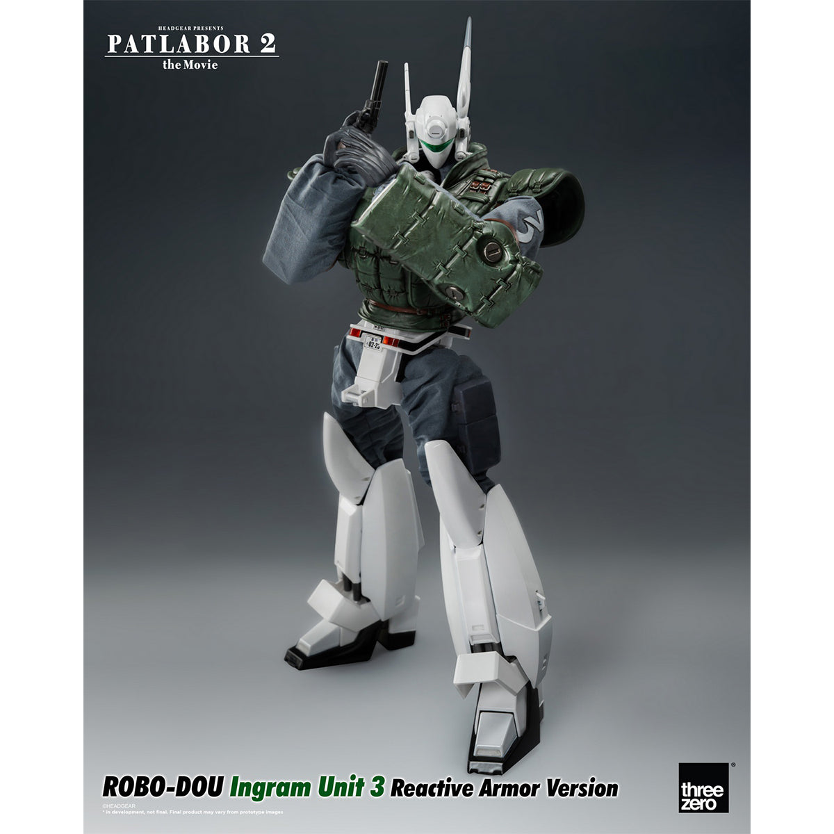 HiPlay Threezero 1/35 イングラム 反応装甲 1号機 & 2号機 & 3号機 可動 アクション フィギュア アクセサリー フルセット