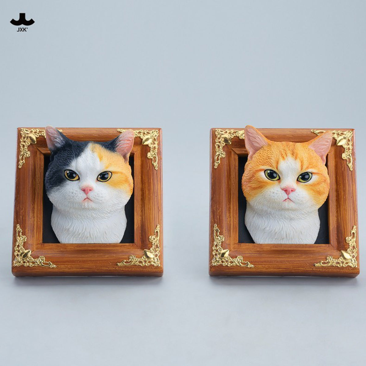 HiPlay JXK&small ニャンコ顔ミュージアム 温かい瞳の田園猫 塗装済み完成品フィギュア