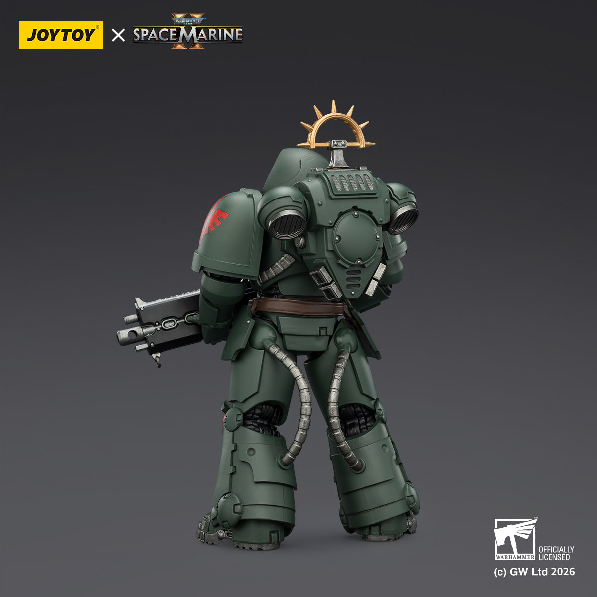 HiPlay JOYTOY 1/18 ウォーハンマー40,000（ゲーム版）ヘヴィ・インターセッサー  ヘヴィ・ボルトライフル＆ボルトピストル装備 可動フィギュア 塗装済み 完成品