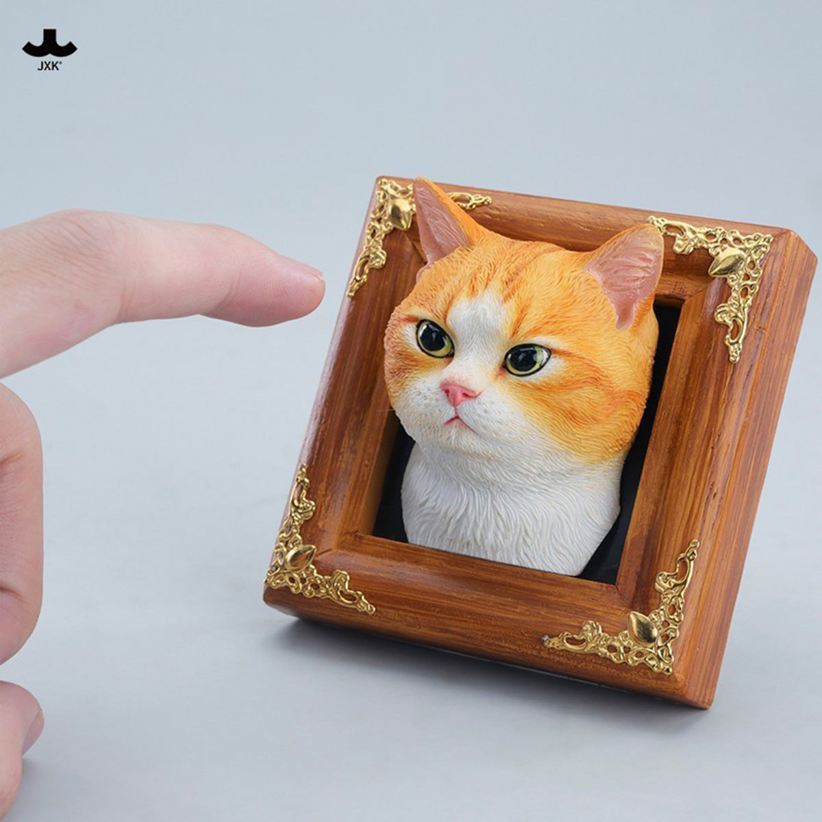 HiPlay JXK&small ニャンコ顔ミュージアム 温かい瞳の田園猫 塗装済み完成品フィギュア