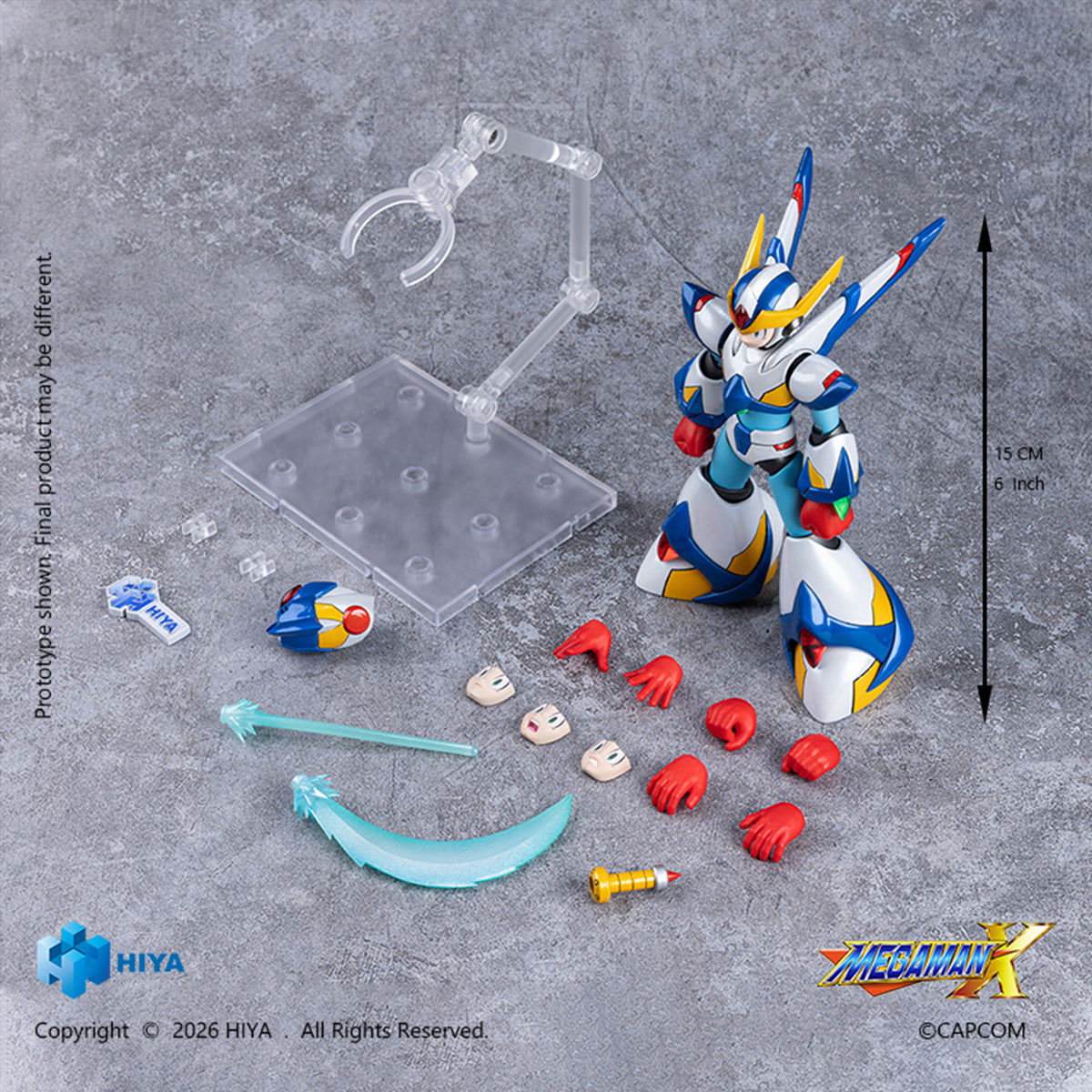 HiPlay HIYA 1/12 ロックマン X エックス マックスアーマー EBM0384 可動フィギュア 塗装済み 完成品